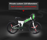 New Electric Bike 21 Speed 10AH 48V 350W 110KM Built-in Lithium battery E bike electric 26