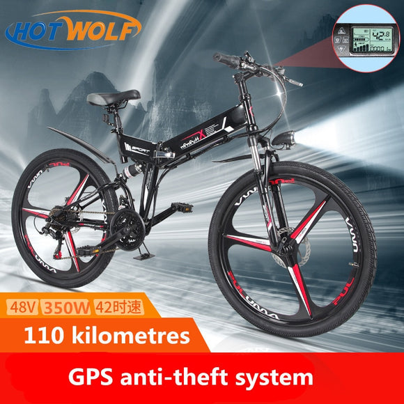 New Electric Bike 21 Speed 10AH 48V 350W 110KM Built-in Lithium battery E bike electric 26