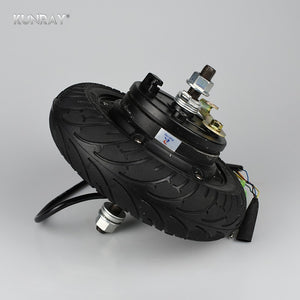 Electric Scooter Hub Wheel Motor 24V 36V 48V DC Brushless Toothless 8" Wheel Motor E-Scooter Wheel Bicycle Motor Wheel LM