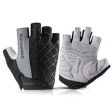 ROCKBROS Cycling Anti-slip Anti-sweat Men Women Half Finger Gloves