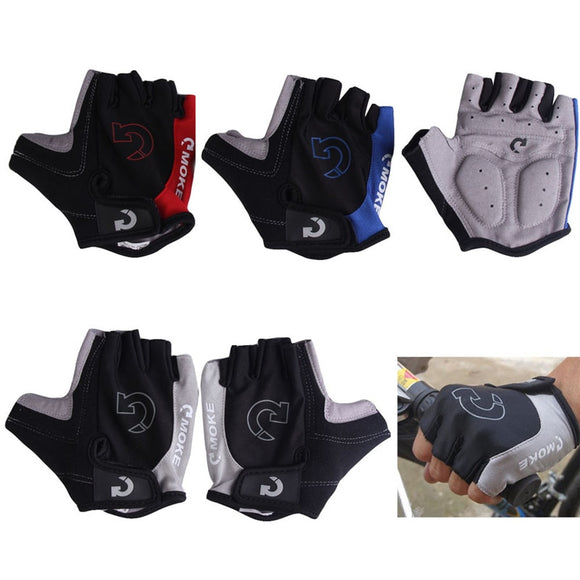 Half Finger Cycling Gloves Anti Slip Gel Pad