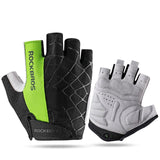 ROCKBROS Cycling Anti-slip Anti-sweat Men Women Half Finger Gloves