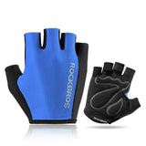 ROCKBROS Cycling Anti-slip Anti-sweat Men Women Half Finger Gloves