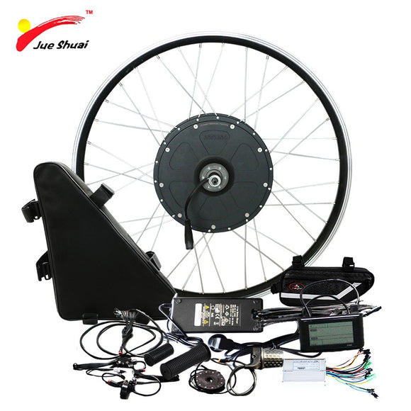 Poweful 48V 1000W Electric Bike Kit with 20ah Lithium Battery Blushless Motor Wheel DIY for 20