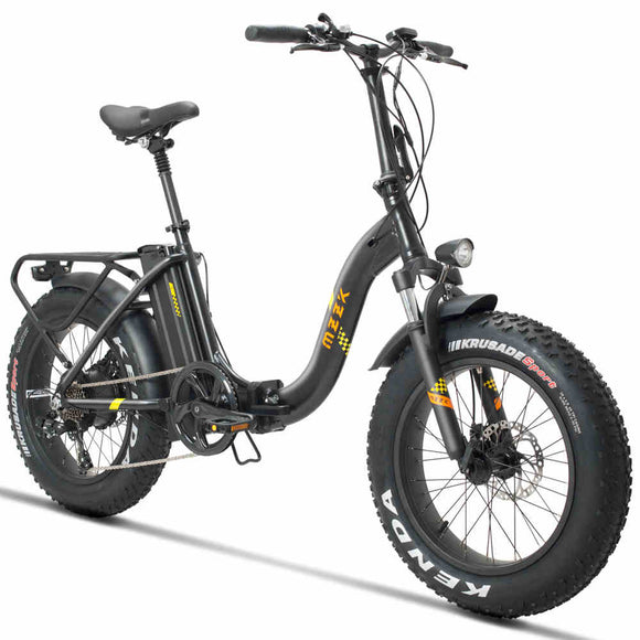 20inch snow e-bike 48V500w electric bicycle 4.0 fat tires fold electric mountain bike 624wh lithium battery Beach leisure emotor