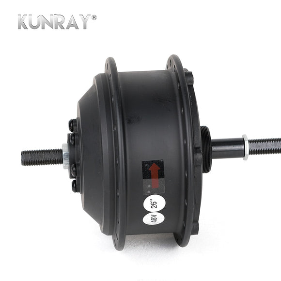 MXUS XF08 24V 36V 48V 250W Brushless Gear Hub Motor E-bike Motor For Electric Bicycle Rear Wheel 6S-9S Freewheel Ratio 1:4.4