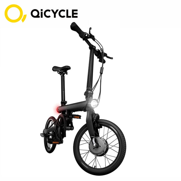 Original Mijia QiCYCLE Electric Bike EF1 Mini Electric Ebike 16 Inch Smart Folding Bike Smart Bicycle Torque Sensor Moped Xiaomi