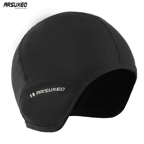 ARSUXEO Winter Fleece Cycling Caps