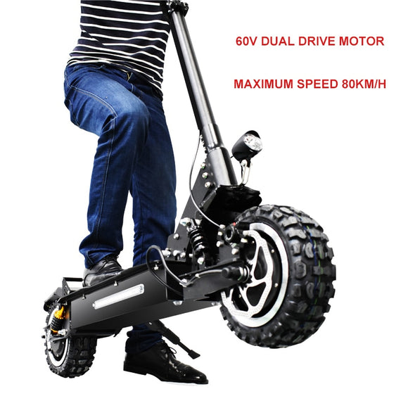 Elctric scooter 60V3200w Front rear dual-drive off-road electric