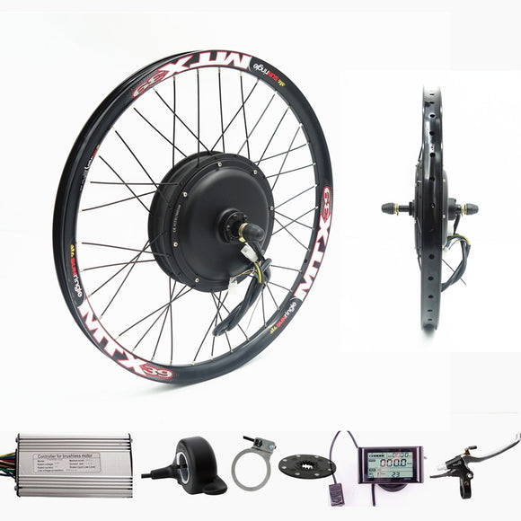 70km/h 72v 2000W Rear wheel Motor Electric Bike Kit Electric Bicycle Conversion Kit