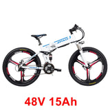 ZPAO 21 Speed, 26 inch, 48V/15A 350W, Folding Electric Bicycle,