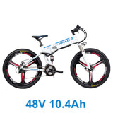 ZPAO 21 Speed, 26 inch, 48V/15A 350W, Folding Electric Bicycle,