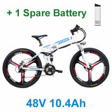 ZPAO 21 Speed, 26 inch, 48V/15A 350W, Folding Electric Bicycle,