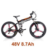 ZPAO 21 Speed, 26 inch, 48V/15A 350W, Folding Electric Bicycle,