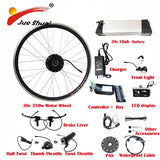 20" 24" 26" 700C(28") Electric Bike Kit for 250W 350W 500W Motor Wheel ebike e bike Kit With Lithium Battery bicicleta electrica