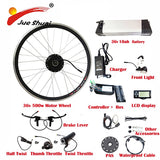 20" 24" 26" 700C(28") Electric Bike Kit for 250W 350W 500W Motor Wheel ebike e bike Kit With Lithium Battery bicicleta electrica