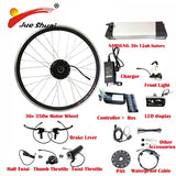 20" 24" 26" 700C(28") Electric Bike Kit for 250W 350W 500W Motor Wheel ebike e bike Kit With Lithium Battery bicicleta electrica