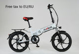 20inch Electric bike 48V12.5A Lithium Battery Aluminum Alloy Folding electric Bicycle 350W  Powerful Mountain /Snow/ city ebike