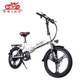 20inch Electric bike 48V12.5A Lithium Battery Aluminum Alloy Folding electric Bicycle 350W  Powerful Mountain /Snow/ city ebike