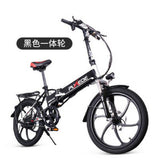 20inch Electric bike 48V12.5A Lithium Battery Aluminum Alloy Folding electric Bicycle 350W  Powerful Mountain /Snow/ city ebike