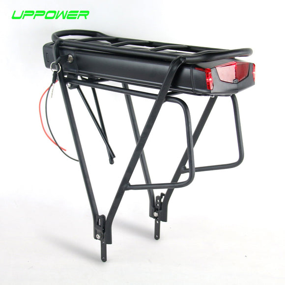 Electric bike 36V 10Ah 13Ah ebike ithium Battery for tsdz Bafang electric bicycle kit Battery with Double Layer Luggage Rack