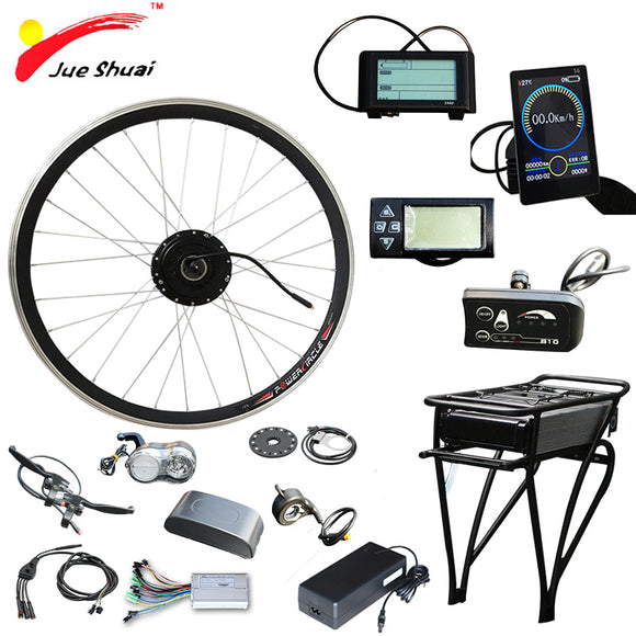 36V 250W 350W 500W Electric Bike Bicycle Kit Front Wheel Motor 36V 10AH Battery Ebike E bike Conversion Kit elektrikli bisiklet