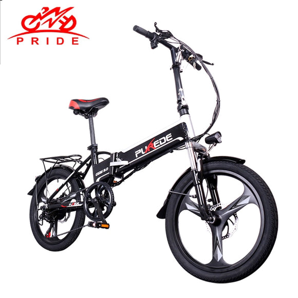 Electric bike 20inch Aluminum Folding 350W 48V12.5A Battery