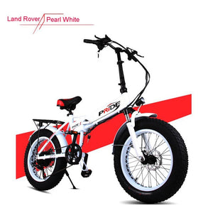 20" 4.0 inch Fat Tire Electric bike 48V12A Lithium Battery electric bicycle