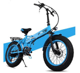 20" 4.0 inch Fat Tire Electric bike 48V12A Lithium Battery electric bicycle