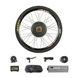 Electric Bike Kit 1500w Motor Wheel 48V E Bike Kit 1500W Wheel Motor Electric Bicycle Conversion Kit for 20-29in Rear Hub Motor