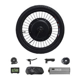 Electric Bike Kit 1500w Motor Wheel 48V E Bike Kit 1500W Wheel Motor Electric Bicycle Conversion Kit for 20-29in Rear Hub Motor