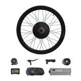 Electric Bike Kit 1500w Motor Wheel 48V E Bike Kit 1500W Wheel Motor Electric Bicycle Conversion Kit for 20-29in Rear Hub Motor