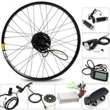 350W Electric Bike Kit for 26' 27.5' 29' Wheel Motor Kettle Battery LED LCD Ebike e bike Electric Bike Conversion g001