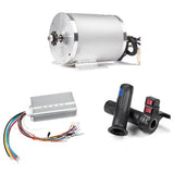 1Set Electric Motor 72V 3000W, Brushless Motor Controller 48V - 72V 50A, Reverse Twist Throttle, Power Ignition Lock Scooter Kit