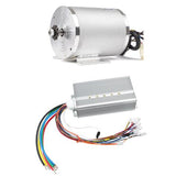 1Set Electric Motor 72V 3000W, Brushless Motor Controller 48V - 72V 50A, Reverse Twist Throttle, Power Ignition Lock Scooter Kit