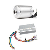 1Set Electric Motor 72V 3000W, Brushless Motor Controller 48V - 72V 50A, Reverse Twist Throttle, Power Ignition Lock Scooter Kit